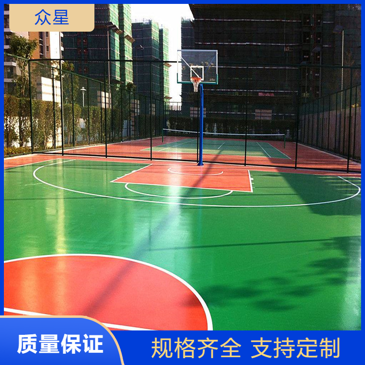 惠州市塑胶篮球场塑胶跑道材料 - 厂家